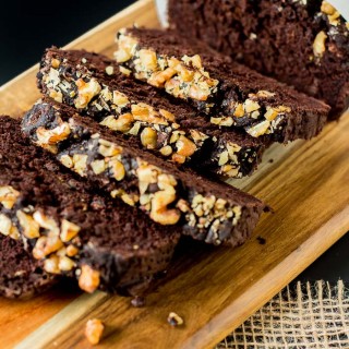 Dark Chocolate Zucchini Bread – Vegan + Gluten-free