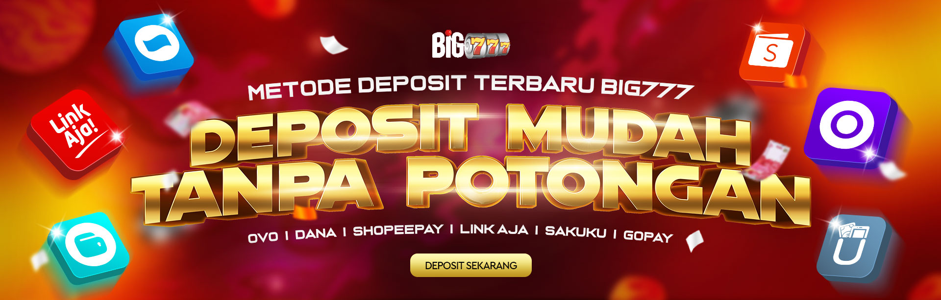 BIG777 Bonus Slot Games Rollingan 0.8%