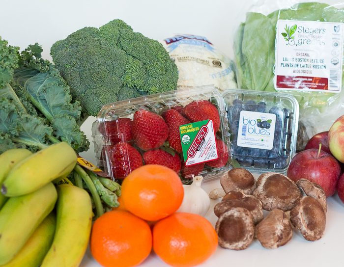 Our CSA Organic Grocery Box from PlanB Organic Farms weekly share (GlutenFreeVeganPantry.com)