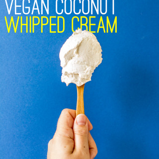How to make Vegan Coconut Whipped Cream | glutenfreeveganpantry.com