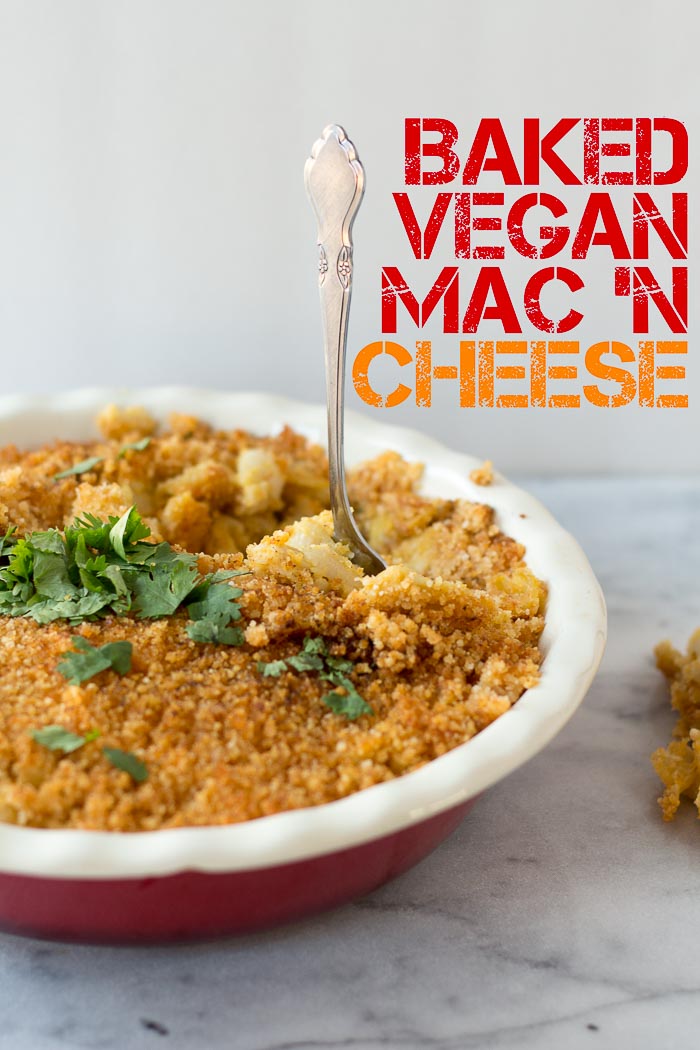 Baked Vegan Mac and Cheese | glutenfreeveganpantry.com